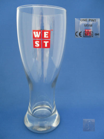 West Beer Glass 001655B115