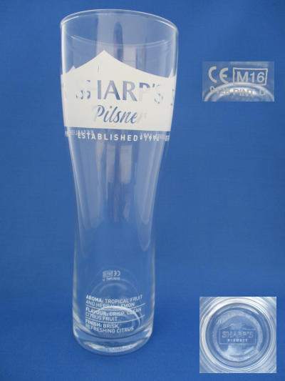 001657B115 Sharps Beer Glass