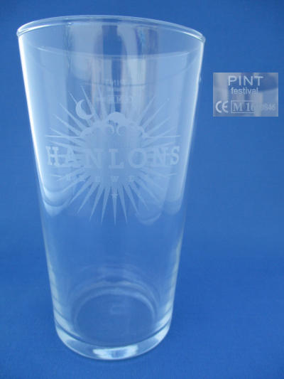 001668B115 Hanlons Beer Glass