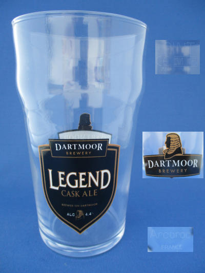 001674B115 Dartmoor Beer Glass