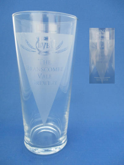 001681B116 Branscombe Vale Beer Glass