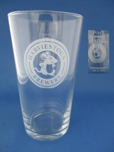 001684B116 Harviestoun Beer Glass