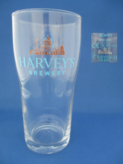 Harveys Beer Glass 001692B116