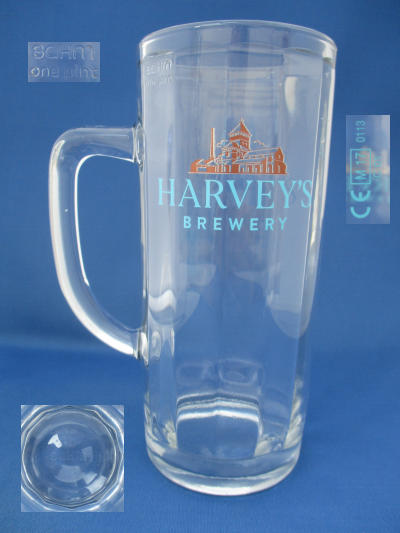 Harveys Beer Glass 001693B116