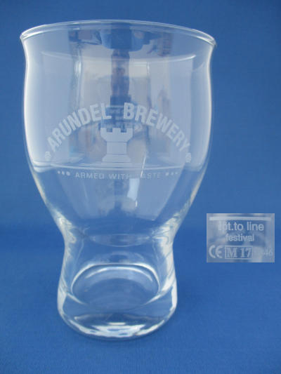 001695B116 Arundel Beer Glass