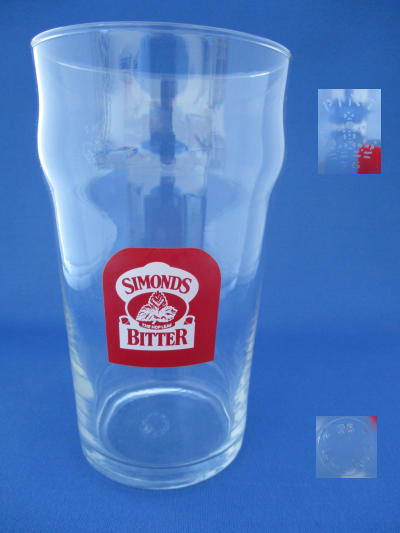 001697B117 Simonds Beer Glass