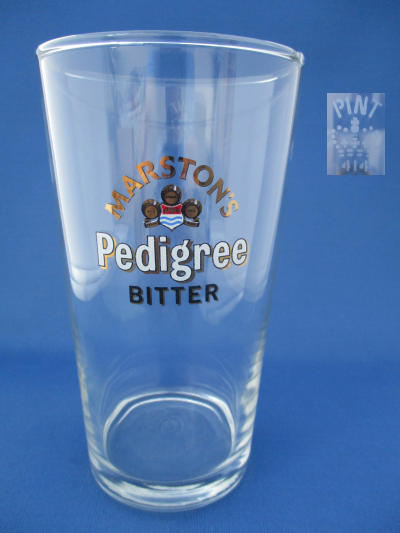 001698B117 Marstons Beer Glass