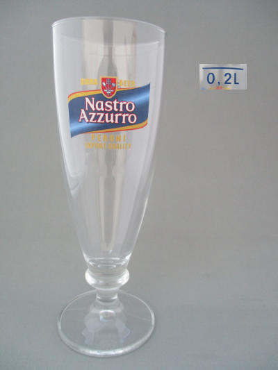 Nastro Azzurro Beer Glass