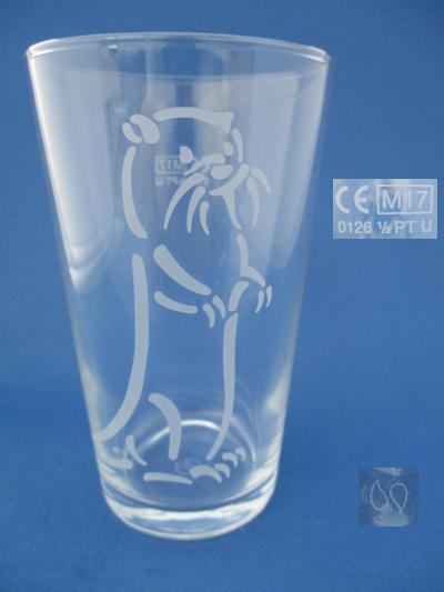 Otter Beer Glass 001712B117