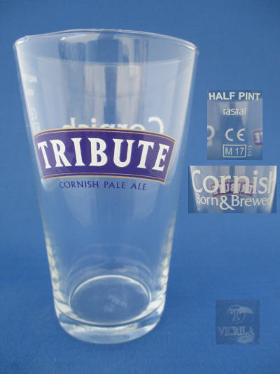 Tribute Beer Glass 001718B118