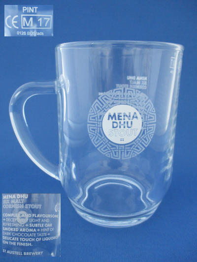 MENA DHU Beer Glass 001719B118