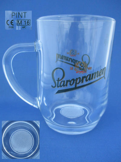 Staropramen Beer Glass 001724B118