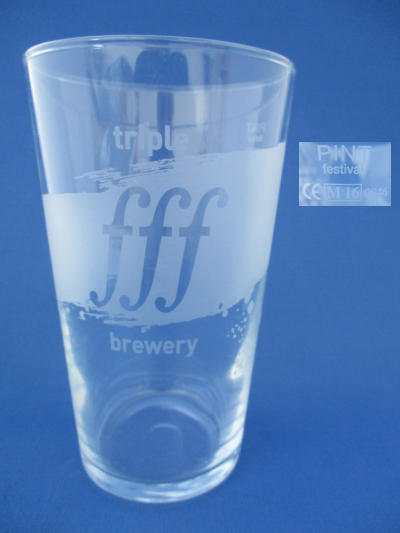 001726B118 Triple FFF Beer Glass