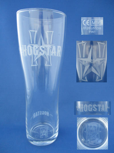 001728B118 Hogs Back Beer Glass