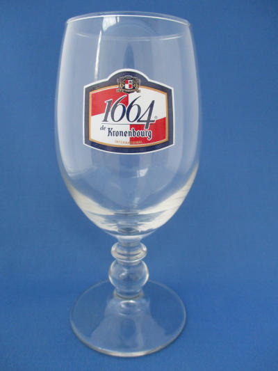 001734B119 Kronenbourg Beer Glass