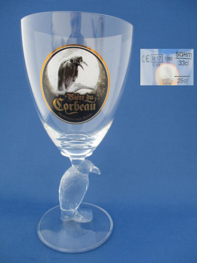 Biere Du Corbeaubeer Beer Glass 001747B119