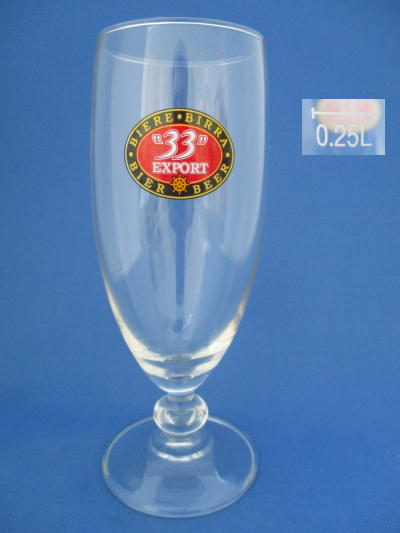 001768B120 Pelforth Beer Glass