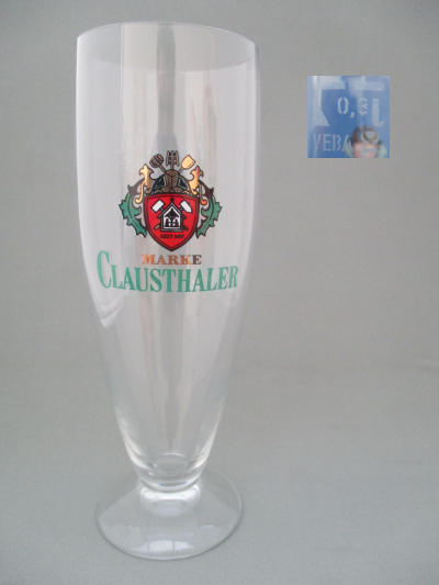 Marke Clausthaler Beer Glass