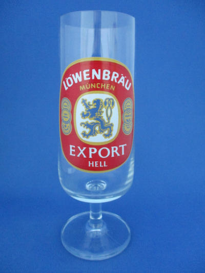 001792B087 Lowenbrau Beer Glass