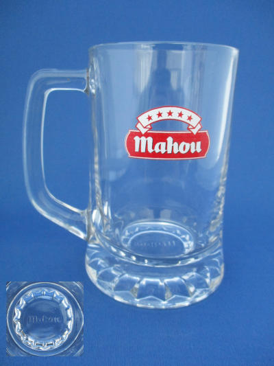 001793B088 Mahou Beer Glass