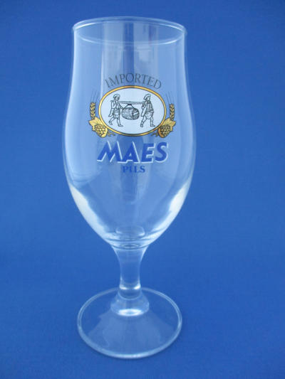 001809B095 Alken Maes Beer Glass