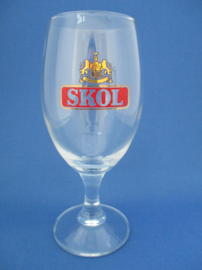 SKOL Beer Glass