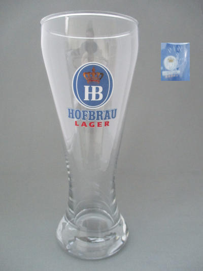 Hofbrauhaus Beer Glass