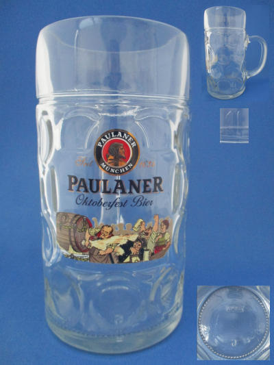 001834B120 Paulaner Beer Glass