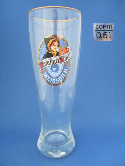 Hofbrauhaus Beer Glass