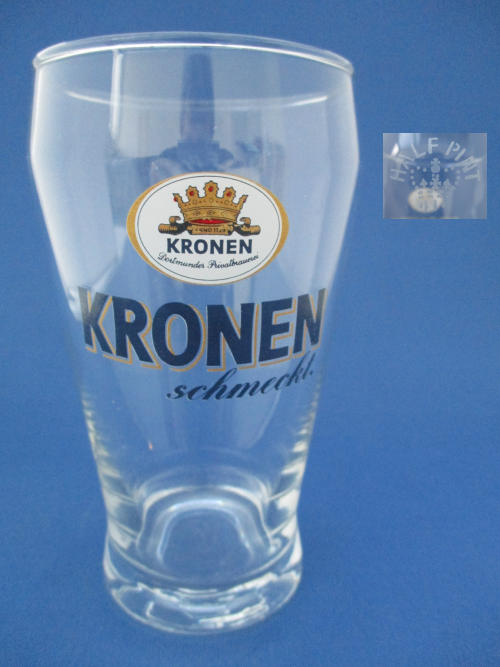 Kronen Beer Glass 001842B104
