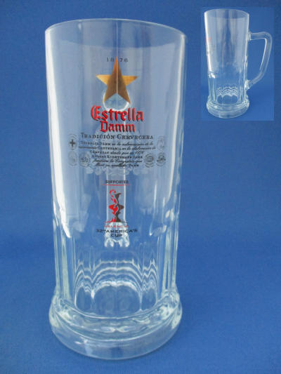 Estrella Damm Beer Glass 001844B109 