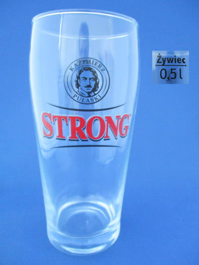 001849B110 Warka Beer Glass