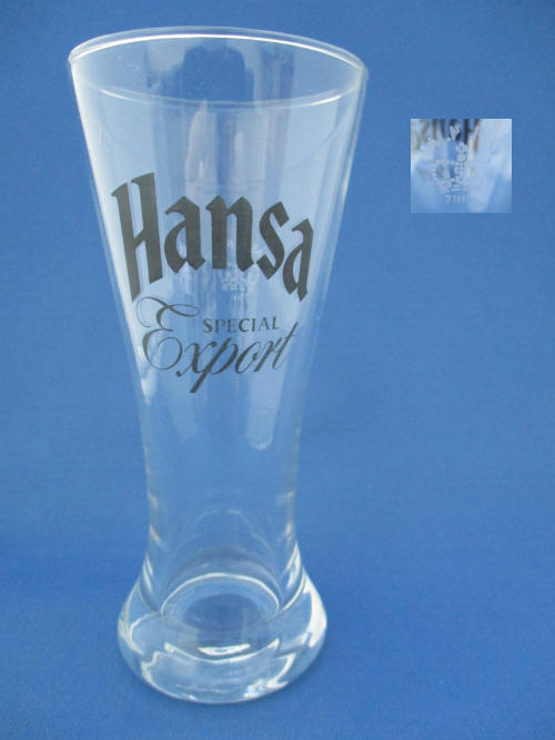 001855B108 Hansa Beer Glass