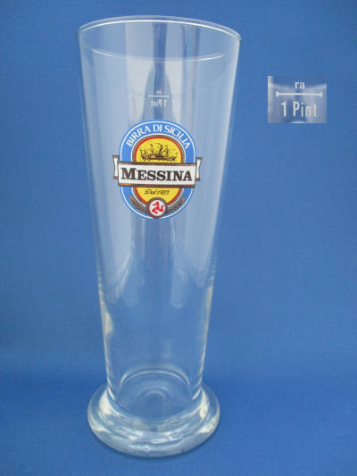 Messina Beer Glass 001868B112
