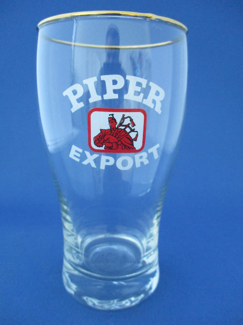 Piper Export Beer Glass 001871B075