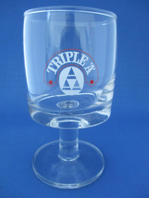 001873B075 Ind Coope Beer Glass