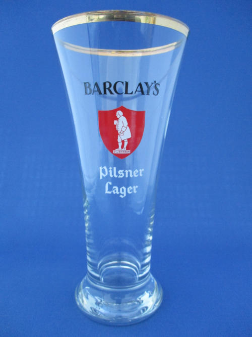 001876B076 Barclays Beer Glass