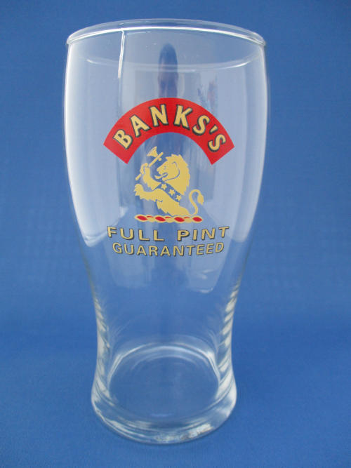 001883B082 Banks's Beer Glass