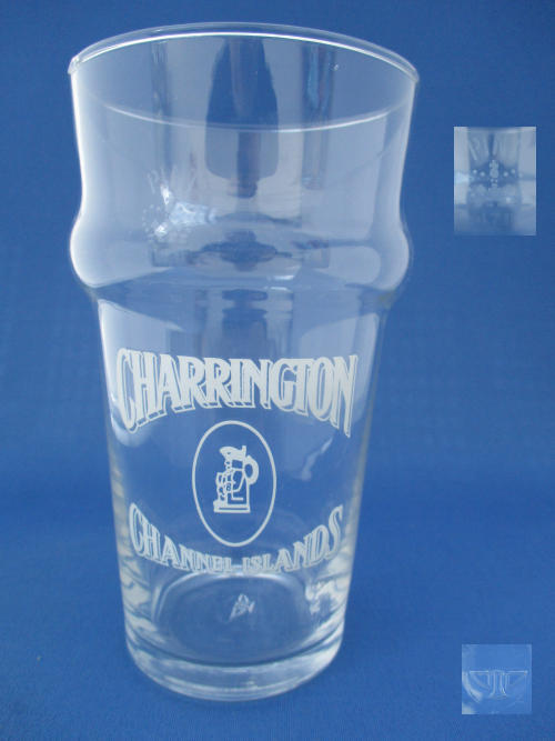 Charrington Channel Islands Beer Glass 001889B084