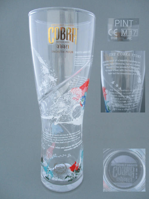 Cobra Beer Glass 001894B062