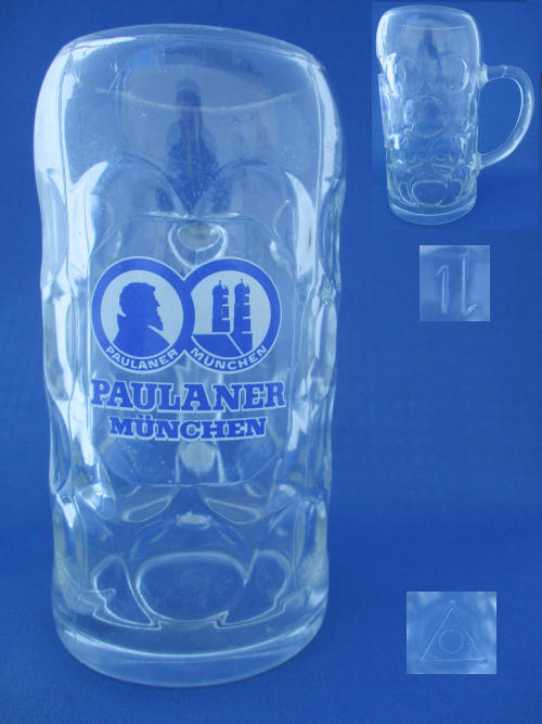 001902B120 Paulaner Beer Glass