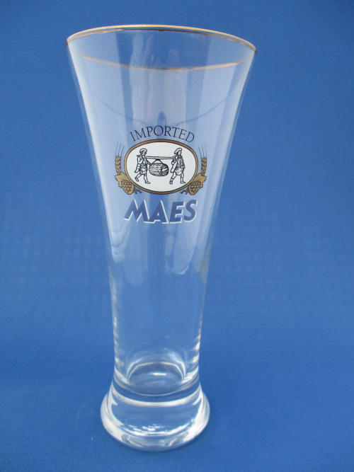 001911B120 Alken Maes Beer Glass