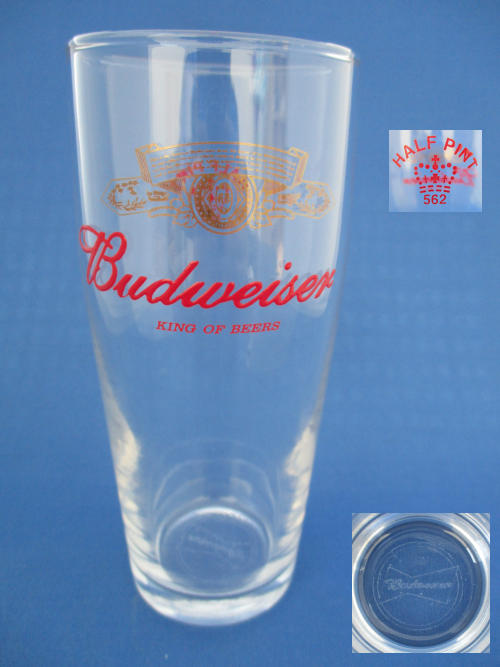Budweiser Beer Glass