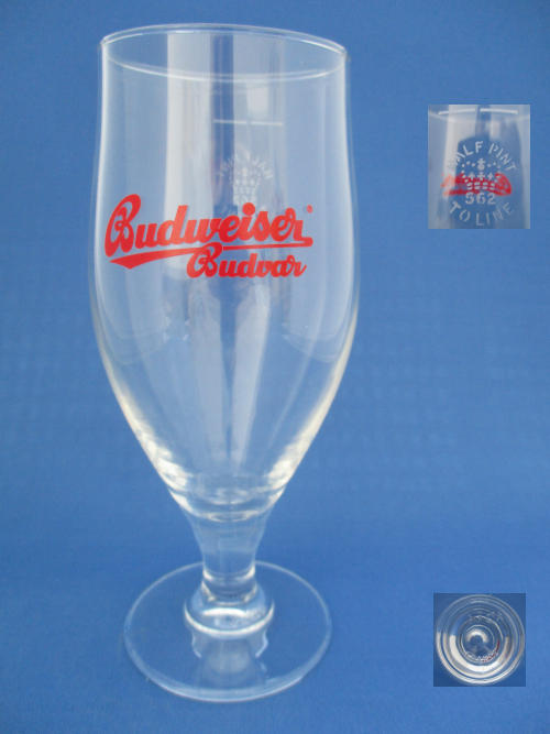 001932B071 Budweiser Budvar Beer Glass