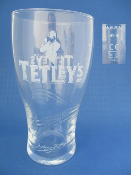 001938B072 Tetleys Beer Glass