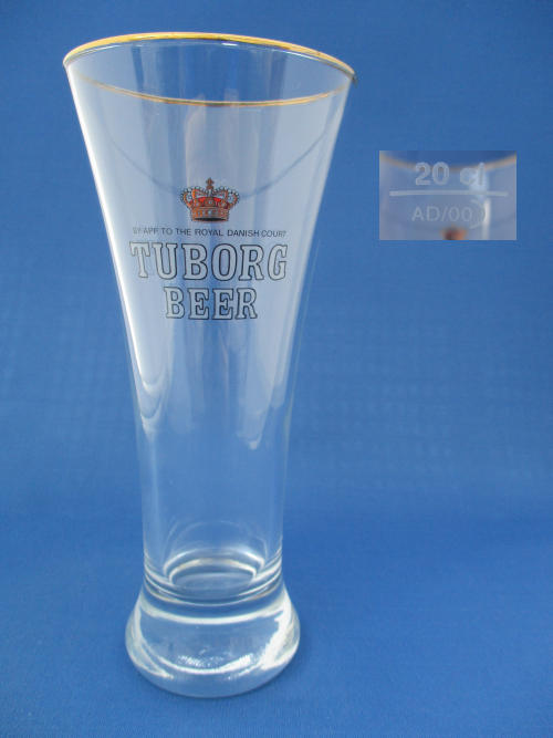 001950B052 Tuborg Beer Glass