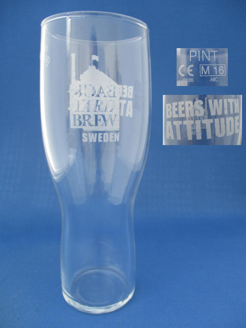 001956B056 Backyard Beer Glass