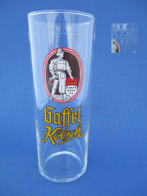 001963B060 Gaffel Kolsch Beer Glass