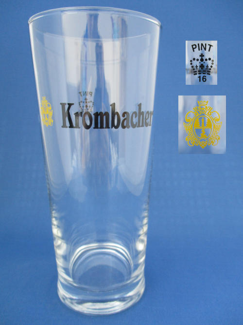 Krombacher Beer Glass