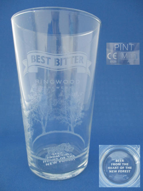 001977B028 Ringwood Beer Glass